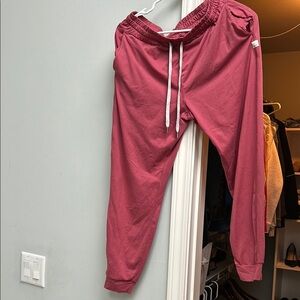 Kids Comfy Jogger Pants - Red